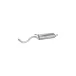 Глушитель задн часть AUDI: A3 96-, SEAT: LEON 99-, VW: GOLF IV 97-05, NEW BEETLE 99-, NEW BEETLE кабрио 03-
