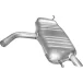 Глушитель задн часть VW: GOLF V 1.6 04-08, GOLF V PLUS 1.6 05-08