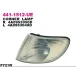 Фонарь указателя поворота лев (белый) AUDI: A6 06.94-07.97