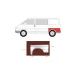 Крыло кузова задн левое (короткий) VW: TRANSPORTER Т4 90-03 Дания
