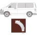 Арка крыла передн лев (задн часть) VW TRANSPORTER T5 (04/2003-11/2009)