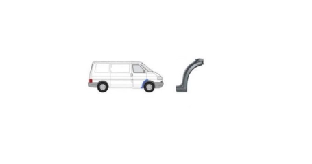 VW Transporter T4 90-96 Арка пер.крыла R зад.часть (Польша)