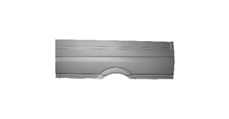 Crafter 06-18 Заднее крыло1/2 верхняя часть до стекла R Long- 4300mm.