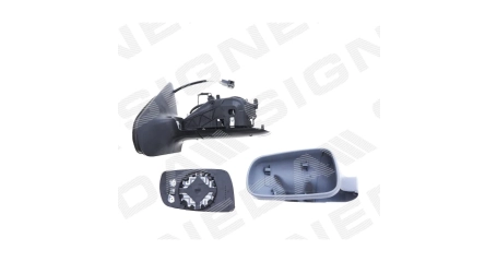 VW Golf IV 97-04 Боковое зеркало с эл/упр отоп. L